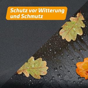 Grillfürst Grillabdeckhaube » Abdeckhaube / Schutzhülle - Eintracht Frankfurt Edition - 133 x 72 x 109 cm Weber Spirit 200 er Serie«