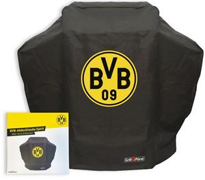 Grillfürst Grillabdeckhaube » Abdeckhaube / Schutzhülle 133 x 72 x 109 cm Weber Spirit 200 er Serie - Borussia Dortmund Edition«