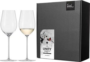 Eisch Weißweinglas »2  Weißweingläser 522/3 im Dekomiro Set  Geschenkkarton mit Dekomiro Glasreinigungstuch«, Kristallglas