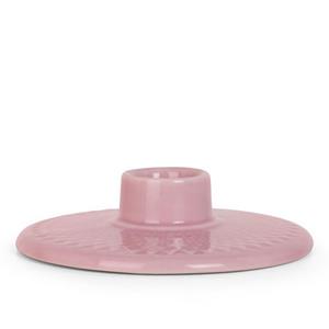 Rosendahl Speiseteller »Lyngby Porcelæn - Rhombe Color Kerzenständer, rosa«