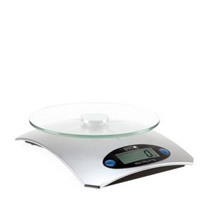 Eva Solo Küchenwaage »Küchenwaage digital mit Glasplatte 033344 Knopfbatterien 5 kg«