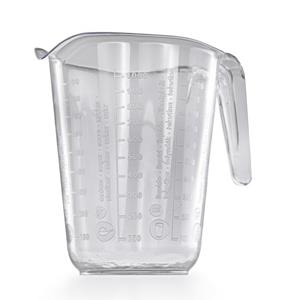 DanDiBo Messbecher »Messbecher 1l Kunststoff Transparent Messkanne Füllvolumen 1 Liter Literbecher«, Kunststoff