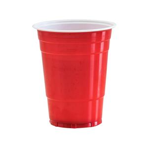 BeerBaller Becher » original Red Cups - 25 rote Beer Pong Becher & 3 Bierpong Bälle«, 16oz/473ml