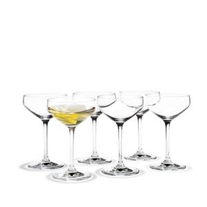 HOLMEGAARD Cocktailglas »Perfection für 38 cl, Cocktailschale im 6er Set«, Glas