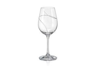Crystalex Weinglas »UP matt geschliffen 350 ml 2er Set«, Kristallglas, matt Schliff