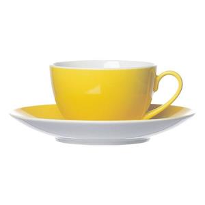 Ritzenhoff & Breker Kaffeeservice »Doppio« (4-tlg), Porzellan, Kaffeetassen inkl. Untertassen, spülmaschinen- & mikrowellengeeignet