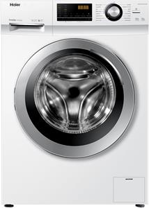 Haier HW100-BP14636N Stand-Waschmaschine-Frontlader weiß / A