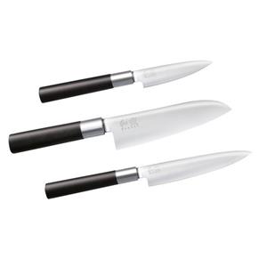 KAI Messer-Set, Wasabi Black 3-teiliges Messerset 67-W19
