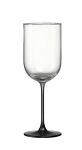 Ritzenhoff & Breker Rotweinglas Jasper 410 ml Kelch Glas schwarz