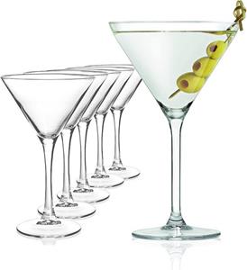 SAHM Martiniglas »Martini Gläser 6er Set - 225ml Martini Glas, Cocktailgläser«