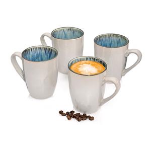 SÄNGER Becher »Amalfi Kaffeebecher Set«, Steingut, 300 ml, spülmaschinengeeignet, erweiterbar