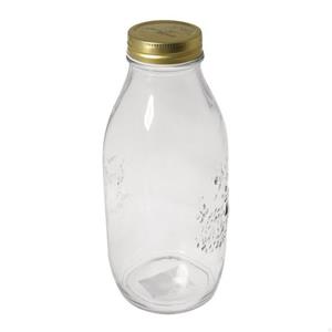 Rayher Schneebesen »Glas Flasche m. Schraubdeckel 1.000 ml, 23cm, ø 9.«