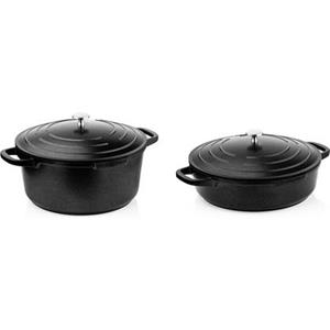 Westinghouse Pannenset - Braadpan 28cm + Hapjespan 28cm - Zwart