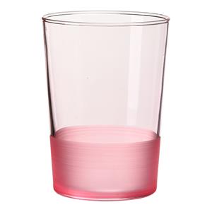 DEPOT Trinkglas Sunny ca. 500ml, rosa