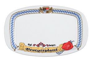 Seltmann Weiden Geschirr-Set »Platte oval 26 cm Compact Bayern 27110 von Seltman«, Porzellan