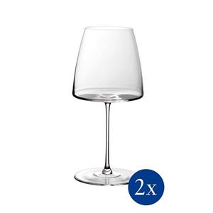 Villeroy & Boch - Metrochic- Rode wijnglas 0,82l s/2 NIEUW