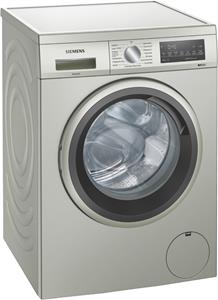 Siemens WU14UTS9 Stand-Waschmaschine-Frontlader silber-inox / A