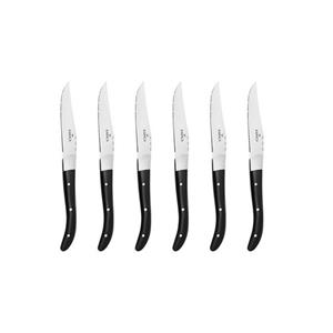 Karaca Messer-Set » Meister Loda 6 Teiliges Steakmesser Set Küchenmesser, Einfach zur Reinigung, Elegant Design, Scharf, Praktisch und Strapazierfähig, Professional Messer«
