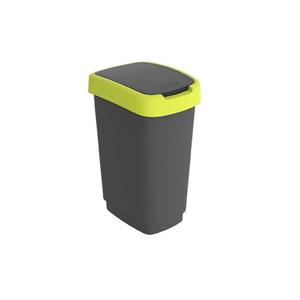 ROTHO Mülleimer »Twist Mülleimer 25l mit Deckel, Kunststoff (PP) BPA-frei«