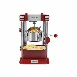 Cecotec Popcornmaschine Popcornmaschine  FunTaste PCorn Classic 500 ml 300W Rot Silberfarben