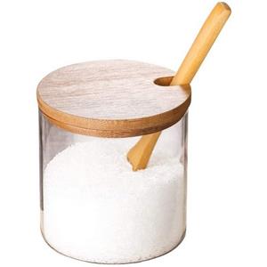 GLiving Zuckerdose »Gewürzglas Gewürzdose Zuckerdose mit Deckel und Löffel«
