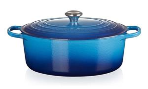 Le Creuset - Signature - Braadpan ovaal 27cm 4,10l Azure