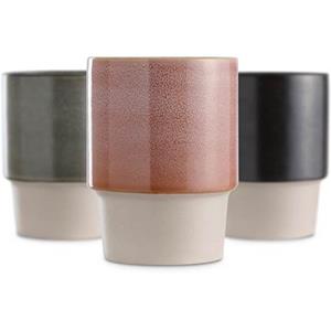 Lisomme Lilly stoneware mokken - Set van 3 kleuren