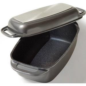 STONELINE Braadpan met aluminium schenkdeksel, inductie (1-delig)