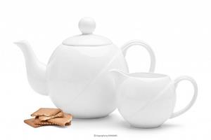 Konsimo Teeservice »Teekannen Milchkännchen Reseda « (2-tlg)