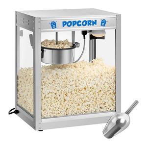 royalcatering Popcornmaschine Popcornmaker Popcornautomat Popkornmaschine Popcorngerät Neu - Silbern