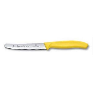 Victorinox Brotzeitmesser »SwissClassic Frühstücksmesser (gelb) mit persönlicher Gravur«