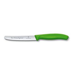 Victorinox Brotzeitmesser »SwissClassic Frühstücksmesser (grün) mit persönlicher Gravur«