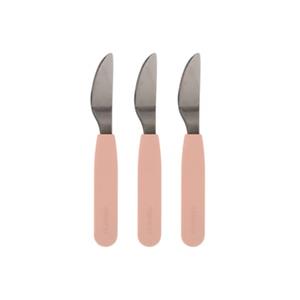Filibabba Silicone knife 3-pack - Peach