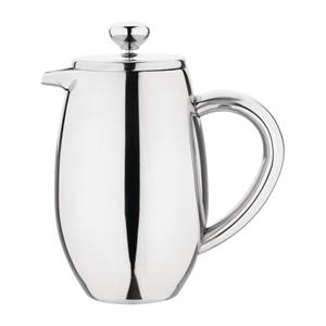 Olympia gerundete isolierte French Press Edelstahl 35cl
