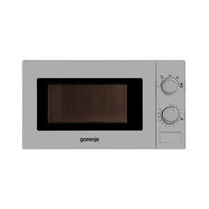 Gorenje Essential MHO20E1S - microwave oven - freestanding - silver