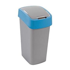 Proregal Mülleimer Abfallbehälter mit Schwing-/Klappdeckel,  10 Liter Fassungsvermögen