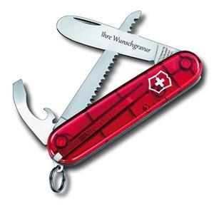 Victorinox Kinderkochmesser »Taschenwerkzeug My First H, rot, mit persönlicher Gravur«