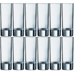 Arcoroc 24x Stuks shotglazen/shotglaasjes van glas 65 ml - Borrelglazen - Shotjes - Shotglaasjes