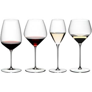 RIEDEL Glas Weinglas »VELOCE Verkostungsset Gläserset 4er Set«, Glas