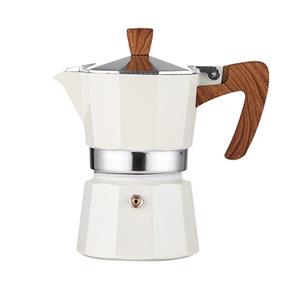 Zulbceo Espressokocher Macht echten italienischen Kaffee, Moka-Kanne 300 ml