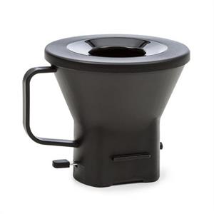 Klarstein Multigetränkeautomat Grande Gusto Ersatz-Kaffeefilterhalterung mit Deckel BPA-frei schwarz