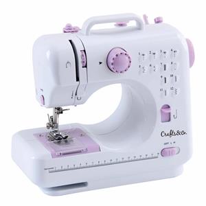 Crafts & Co Crafts&co Naaimachine Voor Beginners - 12 Ingebouwde Steken