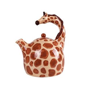 Jameson + Tailor Teekanne »Design-Kanne Giraffe«, 1.2 l, (Stück, Stück), Teekanne Porzellan