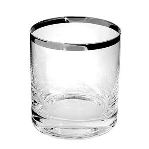 Fink Cocktailglas »Whiskyglas Platinum mit Platinrand«