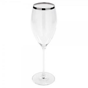 Fink Weißweinglas »Weißweinglas Platinum2 mit Platinrand«