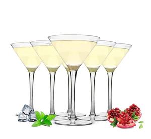 Sendez Martiniglas »6 Martinigläser 230ml Martinigläser Martinischalen Cocktailschale Cocktailgläser«, Glas
