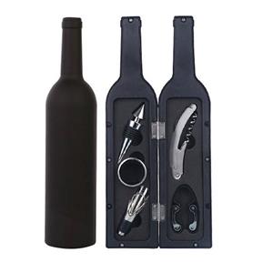 Decopatent 6-delige Luxe Wijnset In Wijnfles Vorm - Wijn Fles