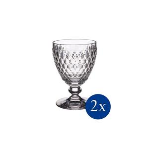 Villeroy & Boch Weißweinglas »Boston Weißweinglas Klar, 2 Stück«, Glas