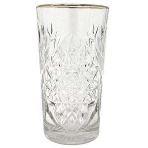 LIBBEY Cocktailglas »Longdrinkglas Hobstar Goldrand«