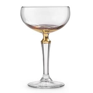 LIBBEY Cocktailglas »Champagnerglas SPKSY Imperfect Gold«